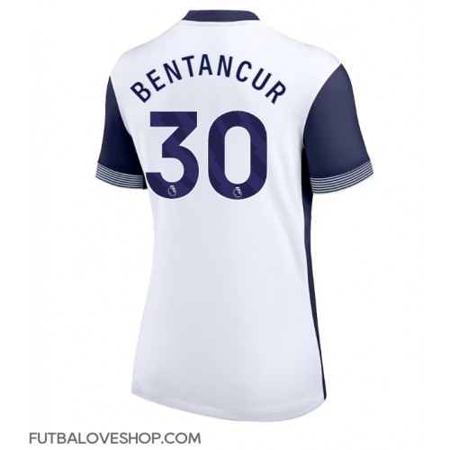 Dres Tottenham Hotspur Rodrigo Bentancur #30 Domáci pre Ženy 2024-25 Krátky Rukáv